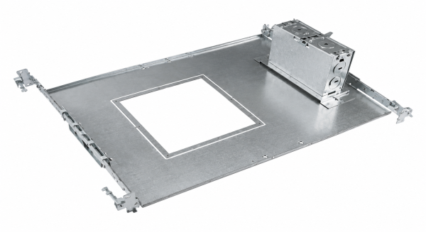 MCPS6-M610S 6" Square Commercial Flat Frame Housing